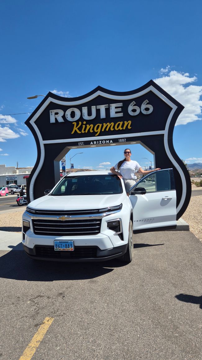 28.09. Route 66 und Ankunft Unterkunft Grand Canyon