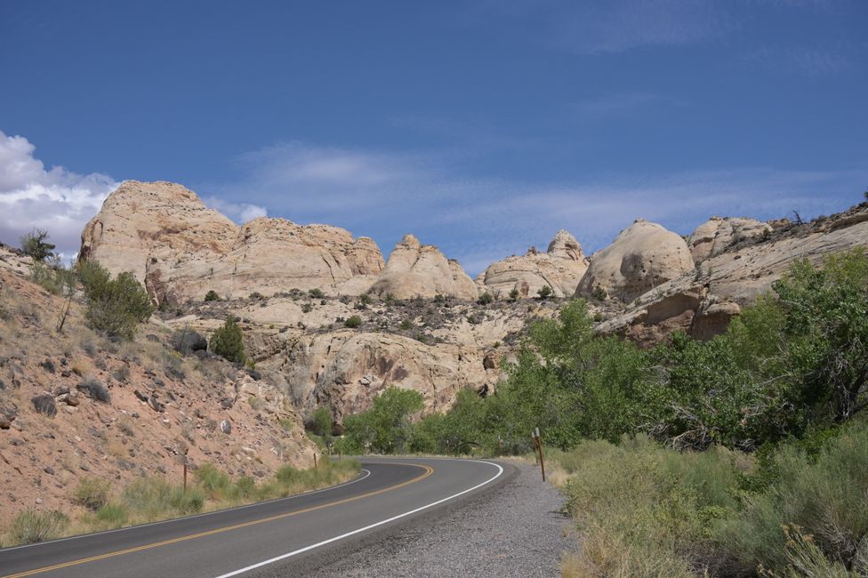 In Capitol Reef NP