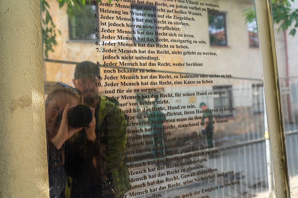 Die Verfassung von Užupis