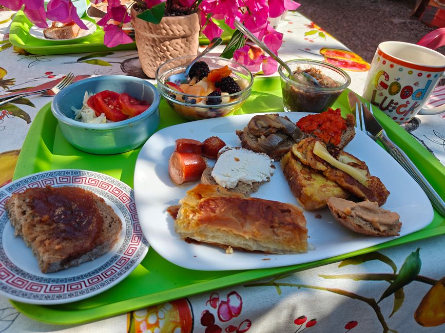 Colazione all'ostello 