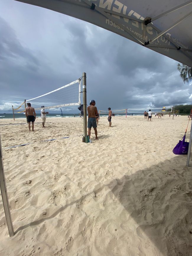 Beach volleyball 