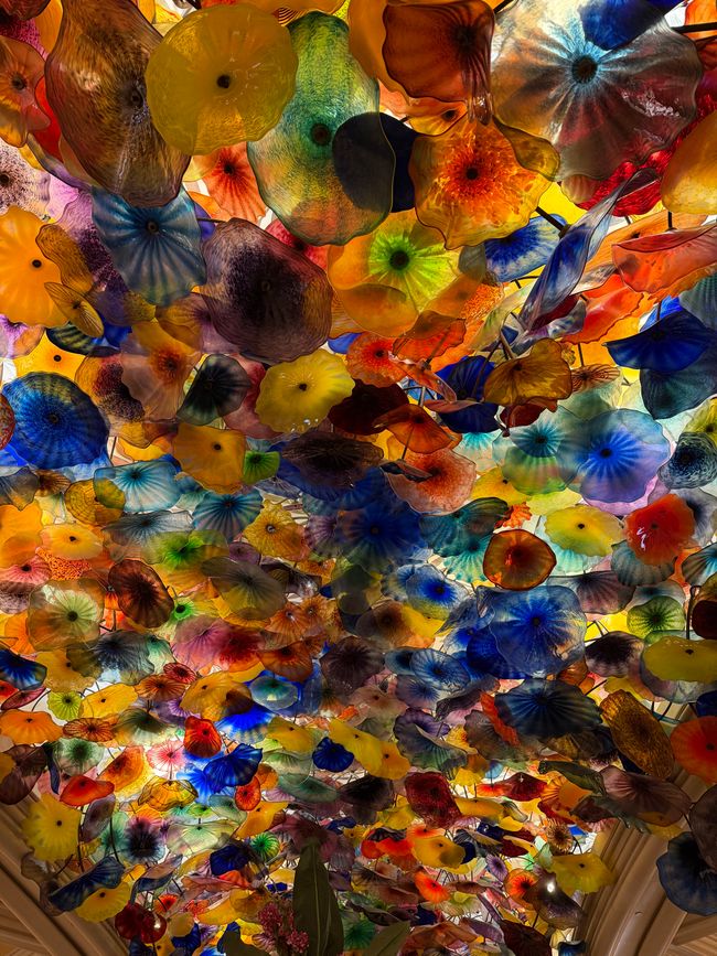 Im Eingangsbereich des Bellagio