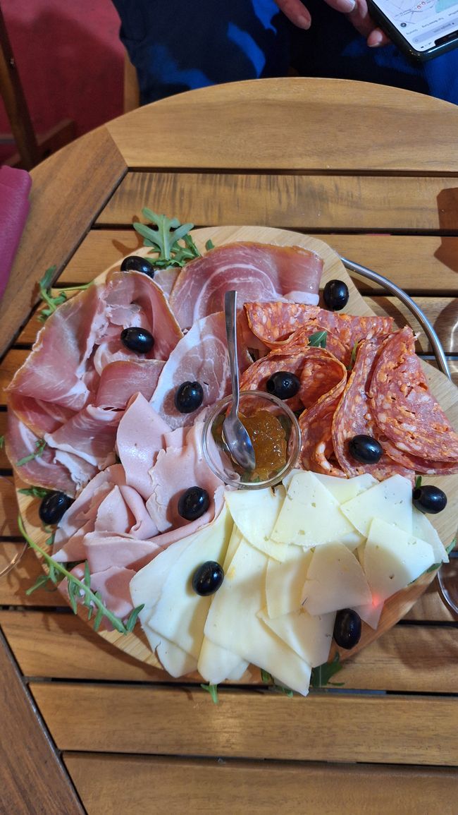 Unser letztes Antipasto