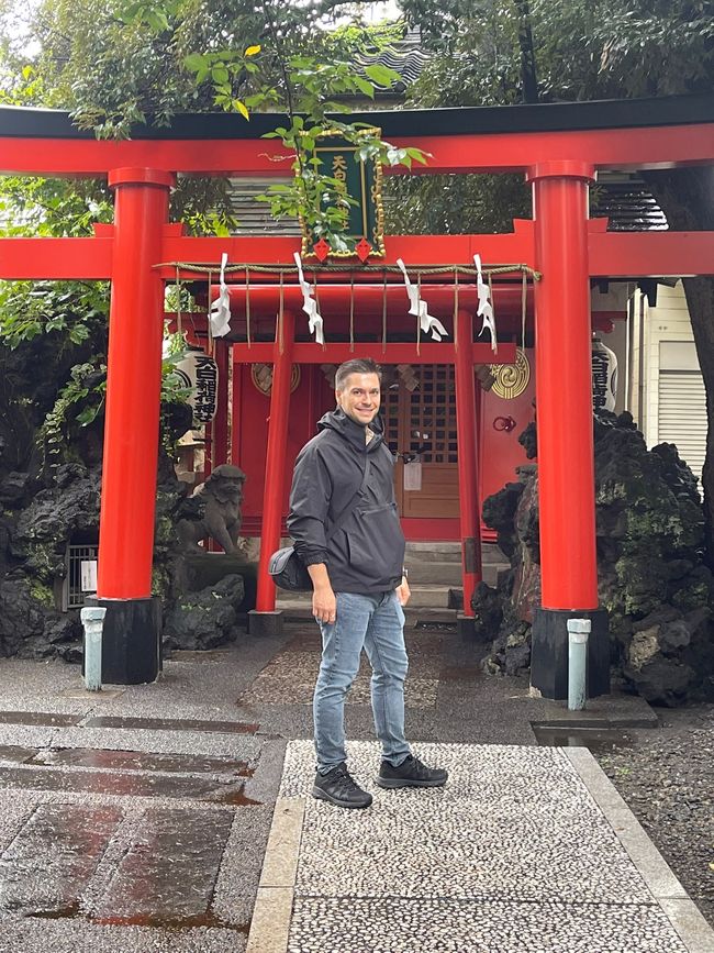 Regentag in Tokio