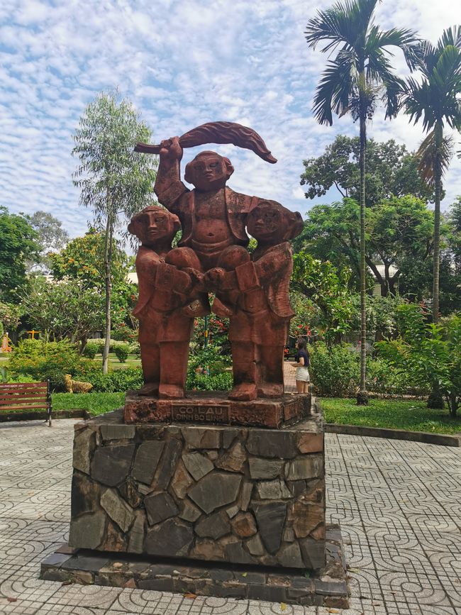 ... parque de esculturas ...