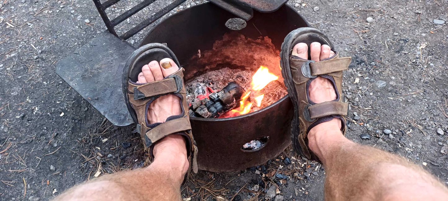 Enfin des pieds chauds