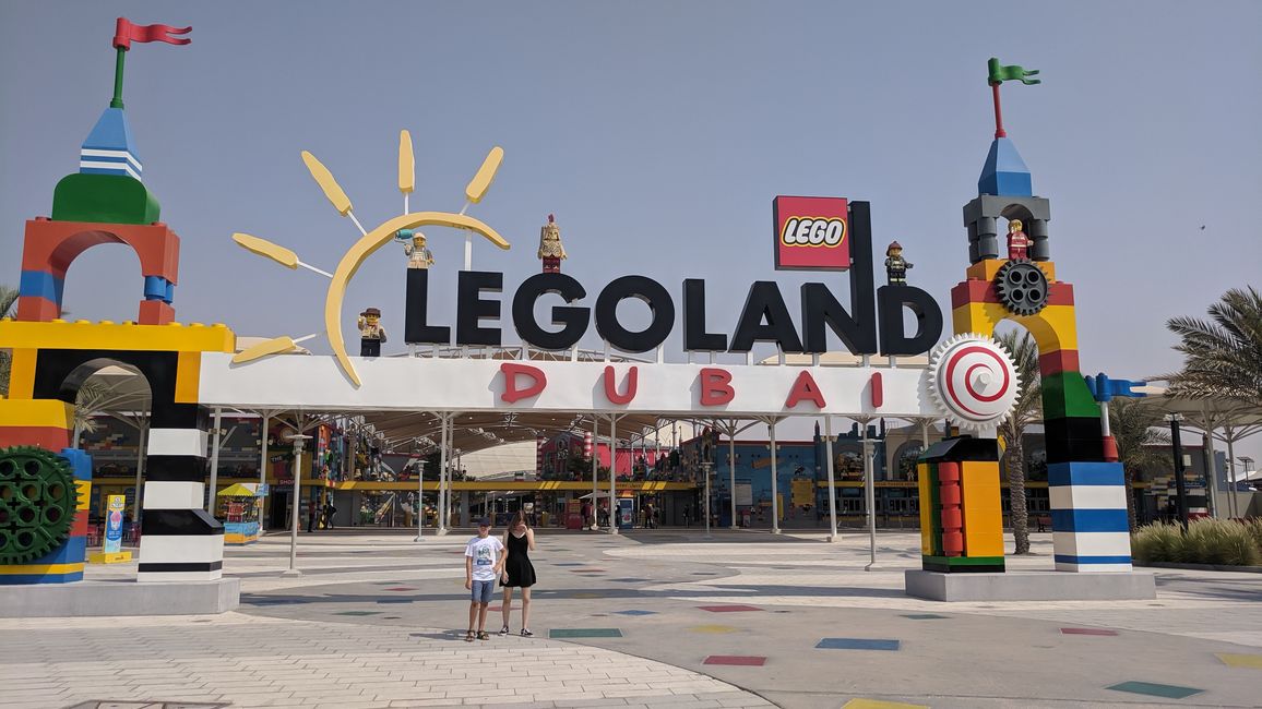 Alleine im Legoland
