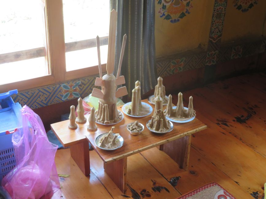 Ritueller "Kuchen" zum Verbrennen
