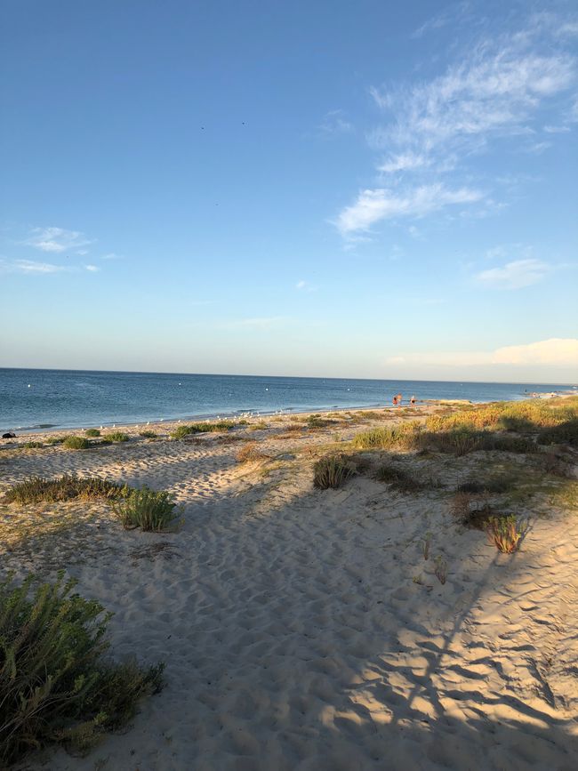 La spiaggia a nord di Busselton