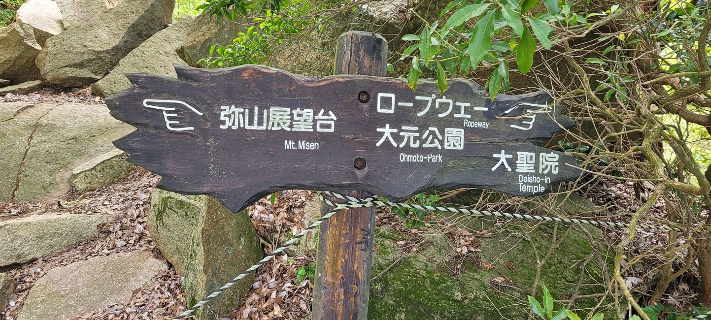 Tag 4. Insel Miyajima und Berg Misen