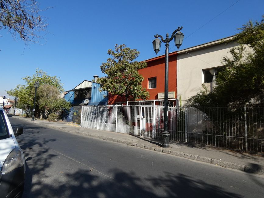 Der erste Nachmittag in Santiago de Chile