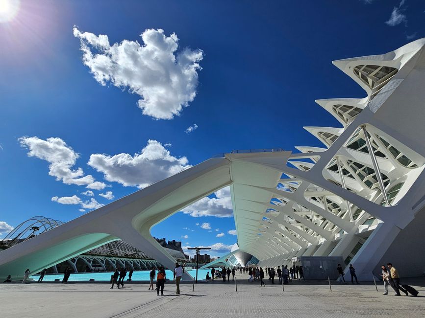2025 - April - Valencia - Architektur von Santiago Calatrava