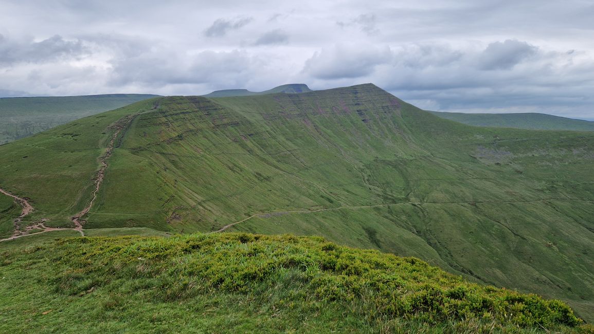 Brecon Beacons and the Fan y big