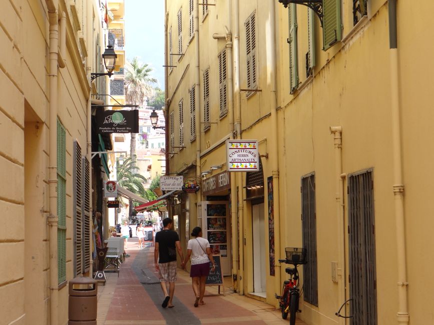 Ruhetag in Menton