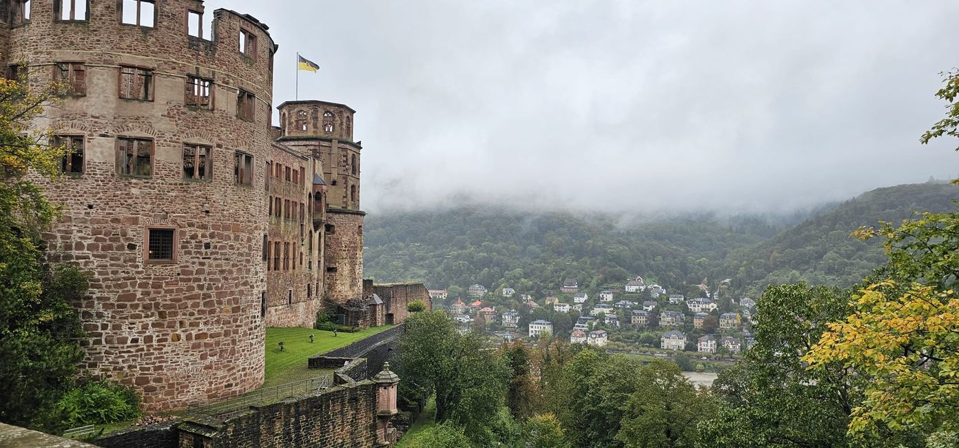 Heidelberg - an experience even in the rain!