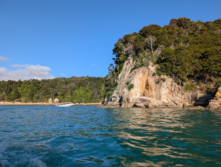 Auf ein paar Worte in Abel 
Tasman