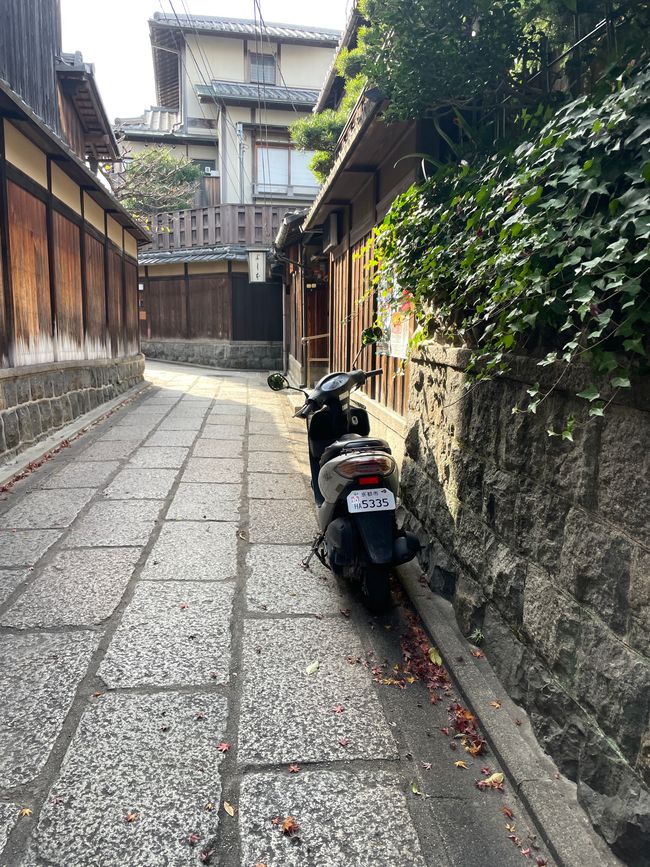 32. Kapitel: Bei den Geishas in Gion, ein sehr frohes Wiedersehen und einmal im Leben Thunfisch-Sushi satt