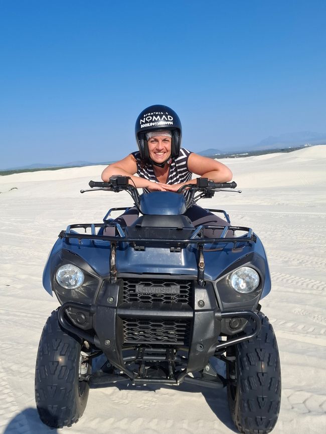 Paseo en cuatrimoto el segundo + Sandboarding