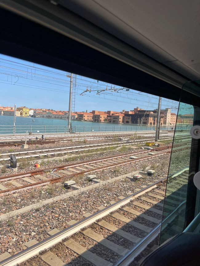 We arrive in Venice