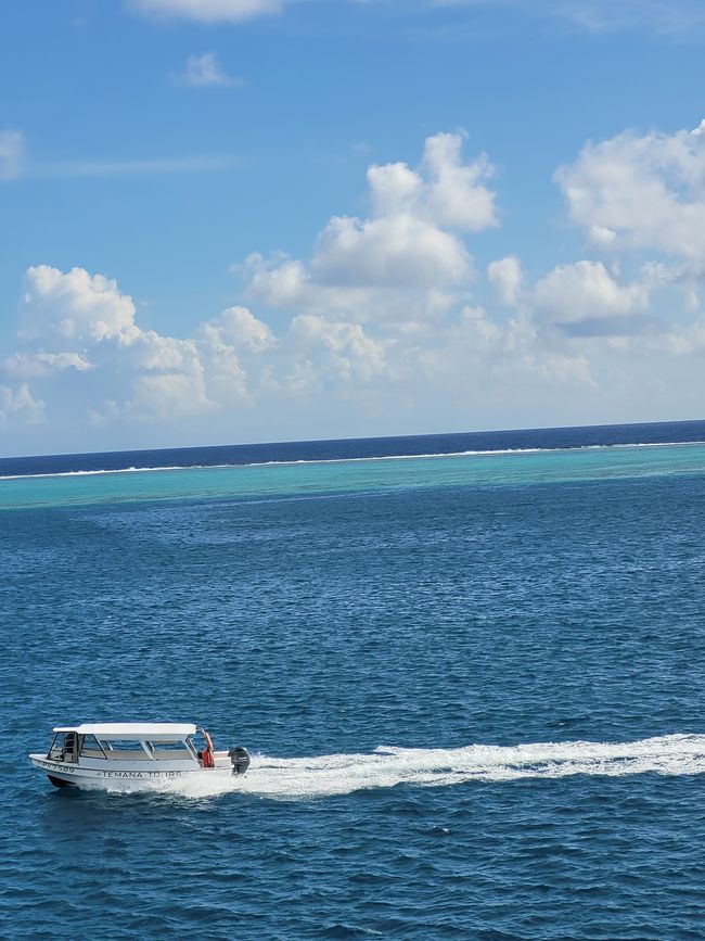 Jour 68 sur 175 : Croisière autour du monde - Raiatea/Polynésie française - Changement d'itinéraire