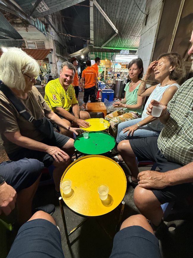 Vi var i gruppe med en new zealænder og to fransk-kvinder