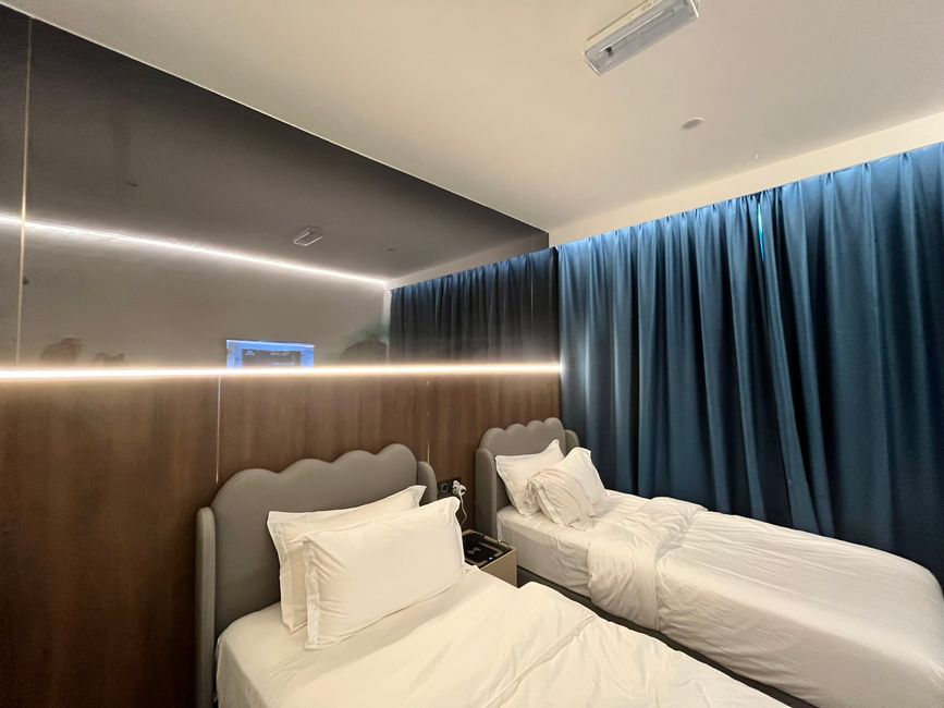 Sibu, mein Zimmer in "The Swan"
