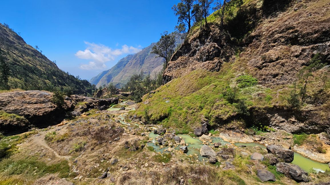 Caminata hacia el Gunung Rinjani