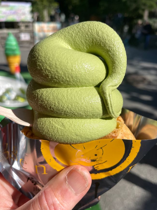 Matcha-Eis