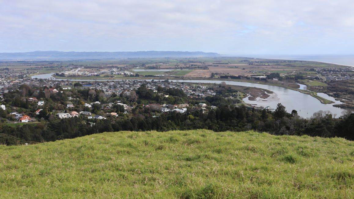 Blick über Whakatane
