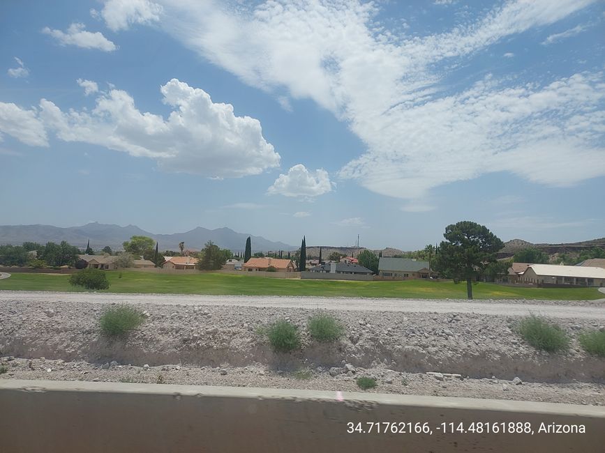 Auf dem Weg zum Grand Canyon
