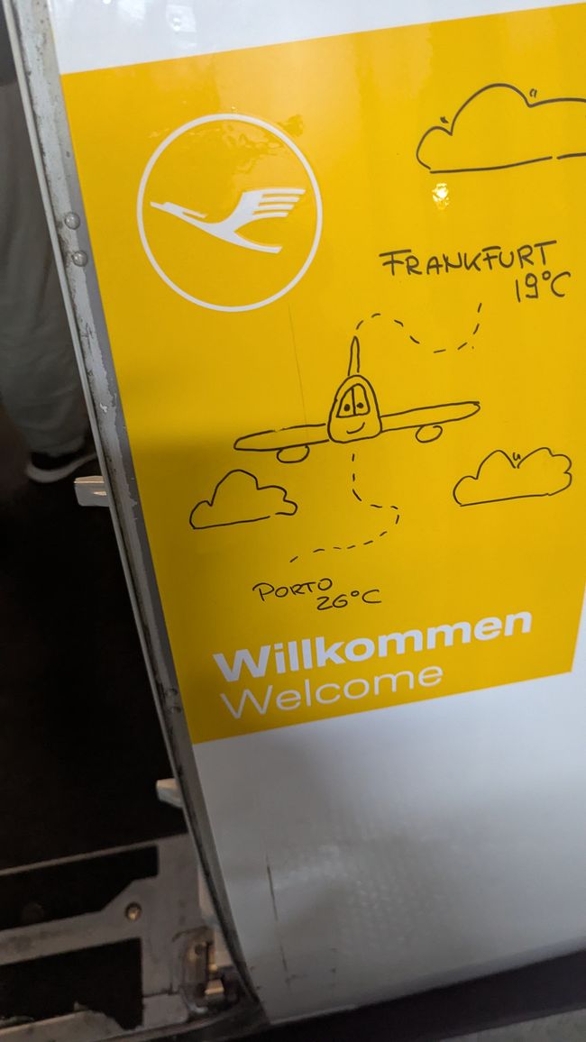 Tag 20: Home sweet home - von Porto nach Frankfurt