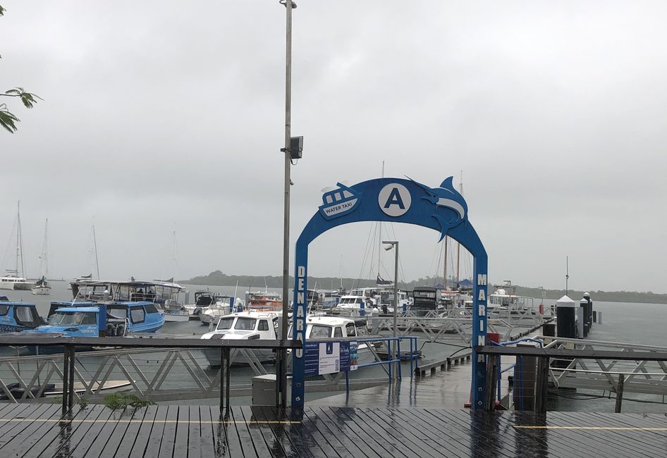 ...am Hafen von Demarau ...