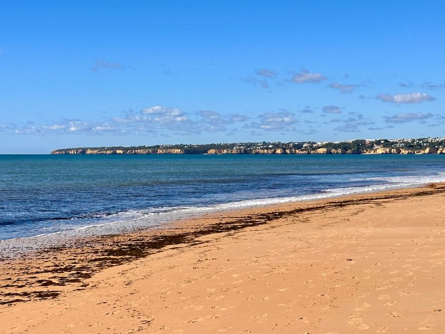 Beach walk from Salgados to Armação de Pêra – Sun, sand, and sea