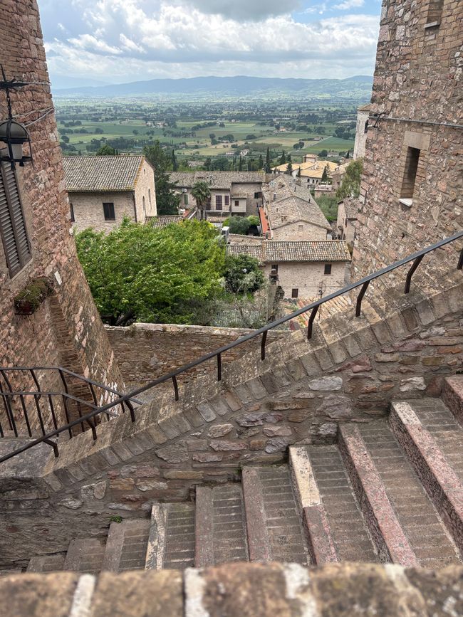 Montag in Assisi, Dienstag Reisetag