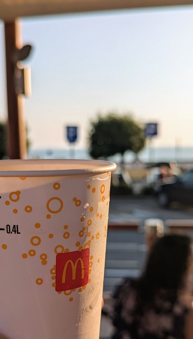 McDonalds mit Meerblick