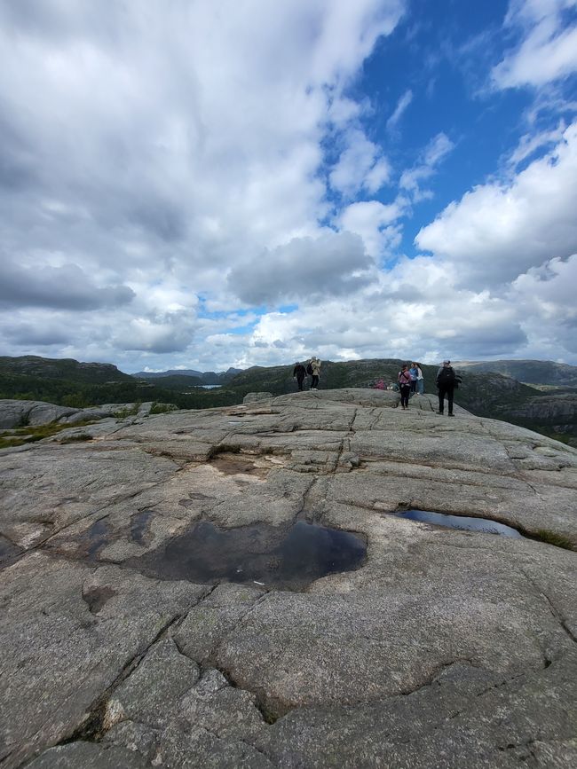 Days 5 and 6 - via Stavanger to the Preikestolen Campsite