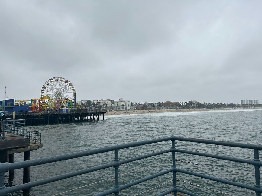 Kalifornien 2025, Tag 2, Hollywood, Beverly Hills und Santa Monica Pier