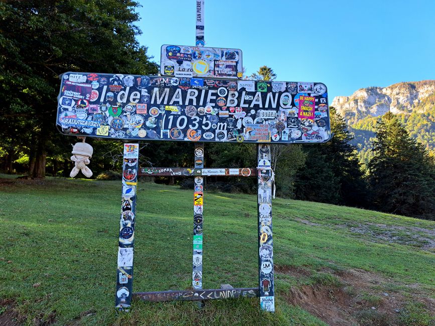 Sul Col de Marie blanche 
