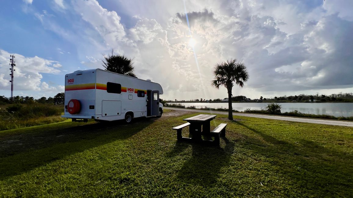Der heutige Campingplatz