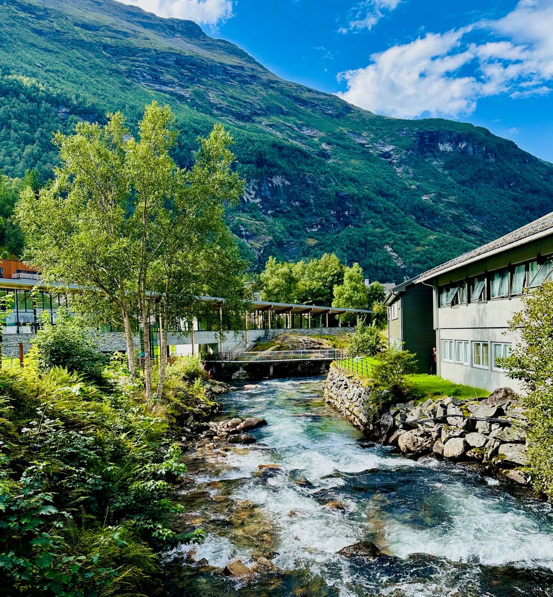 At the Norsk Fjord Center