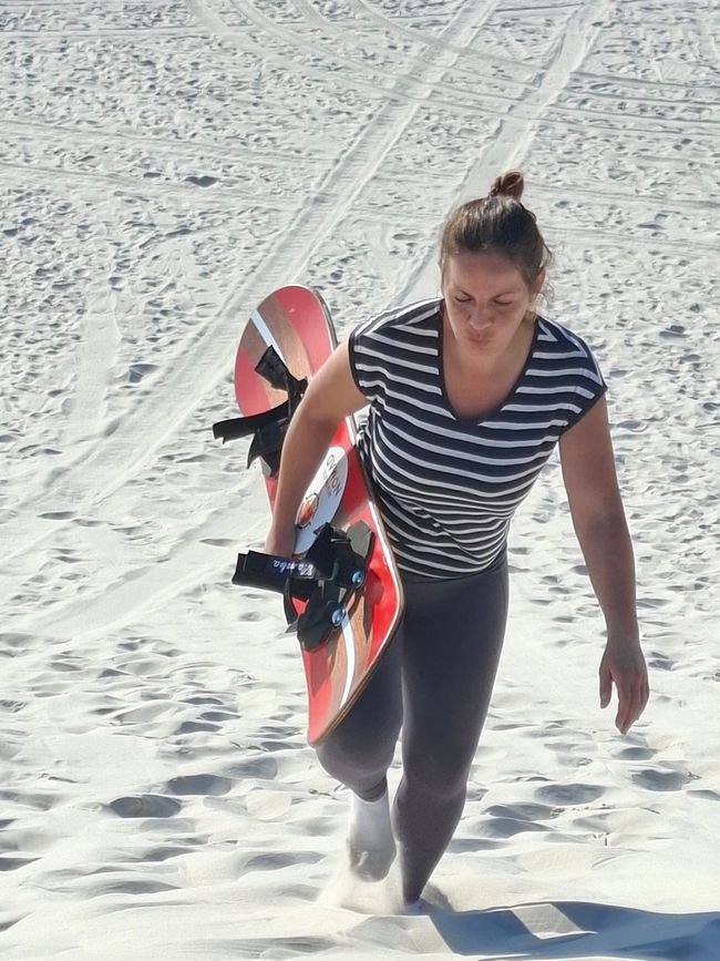 Paseo en cuatrimoto el segundo + Sandboarding