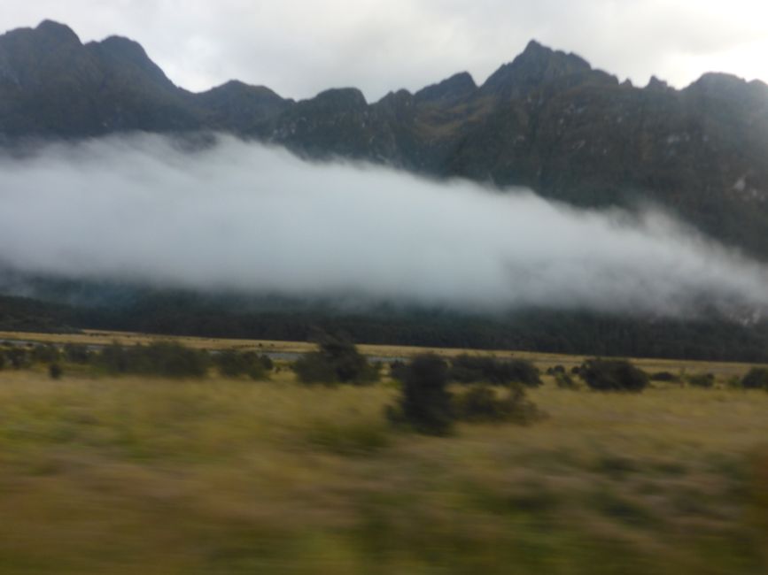 Les nuages sont encore bas