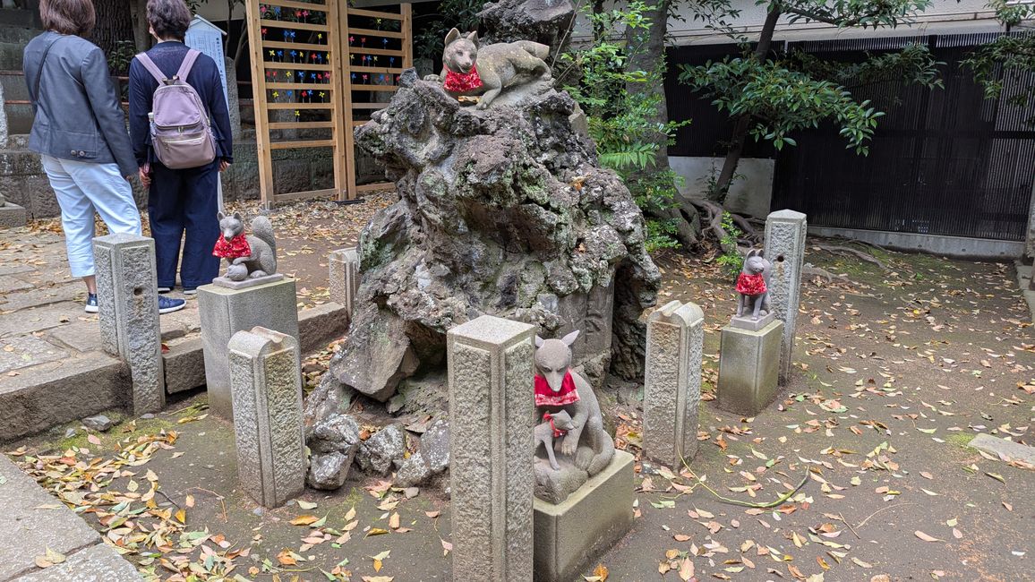 Tenno ji Tempel, Nezu Schrein, Hie und Innrie Schrein