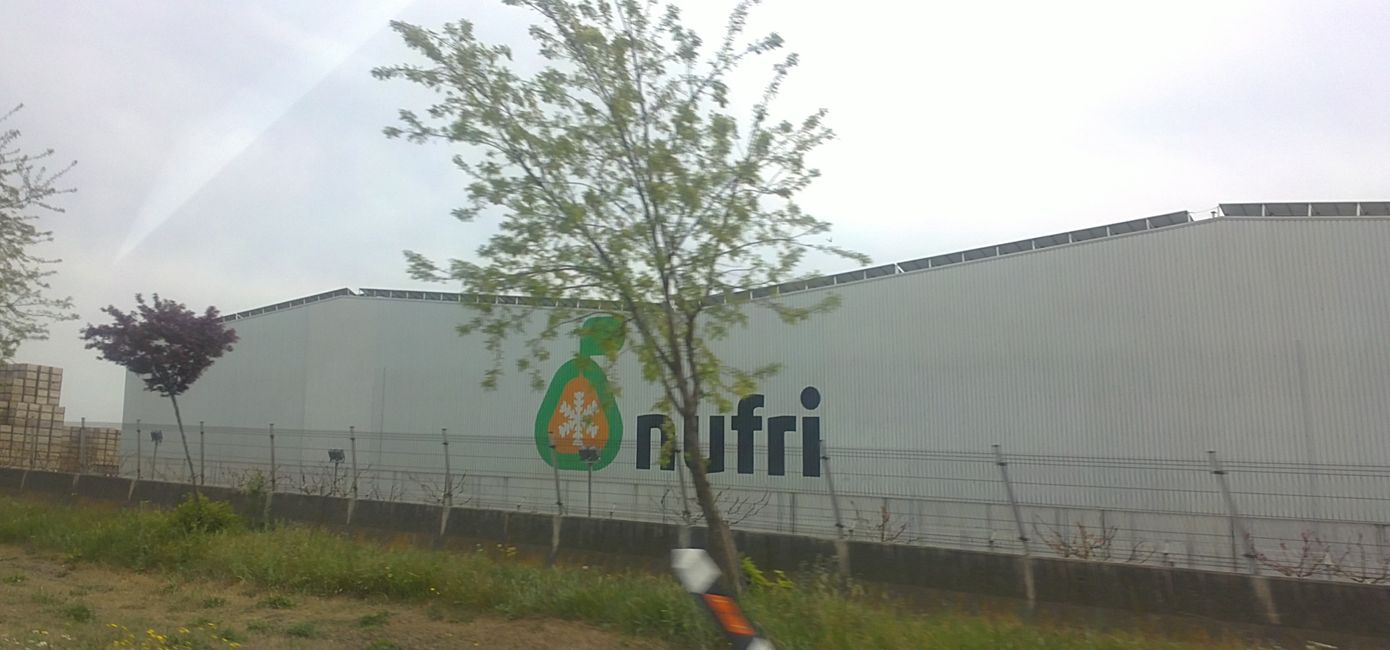 Foto dalla mia auto a Lleida (Catalogna, Spagna) (aprile 2019)
