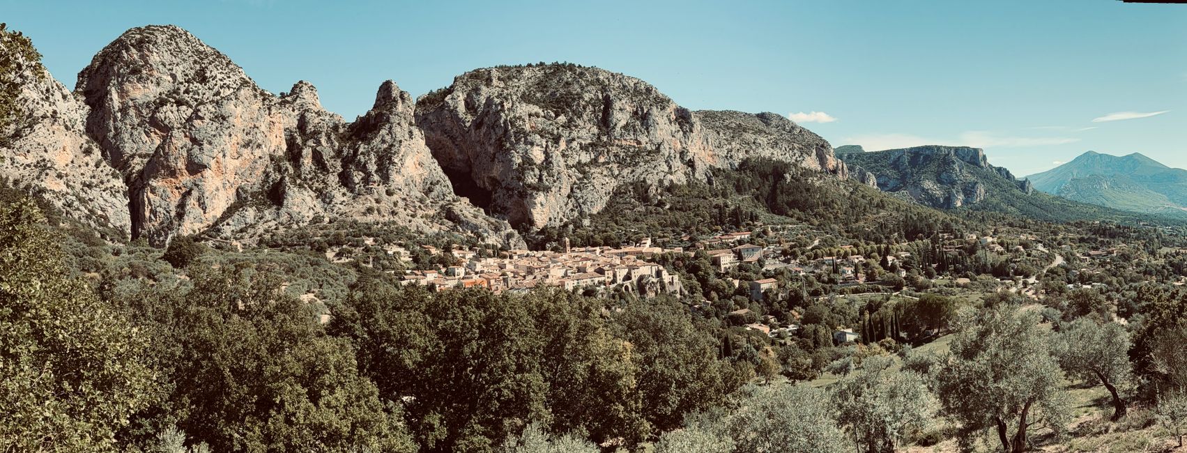 Kurz vor Moustiers-Saint-Marie