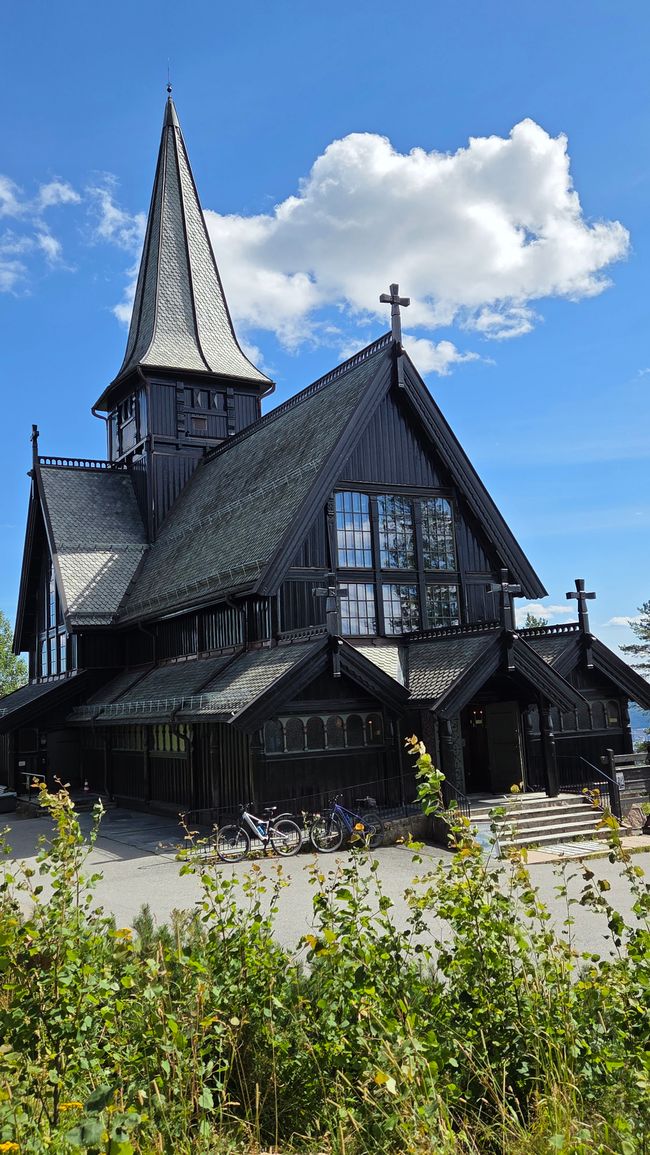 Visite am Holmenkollen