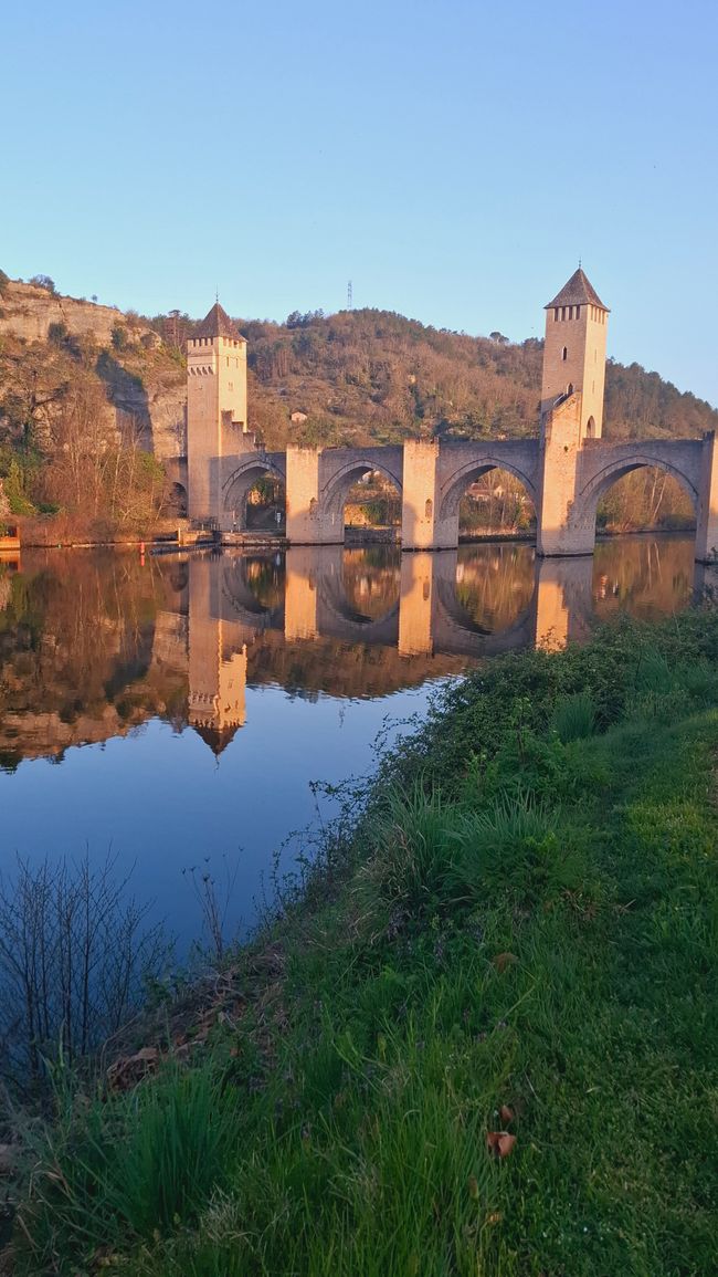 Abreise von Cahors
