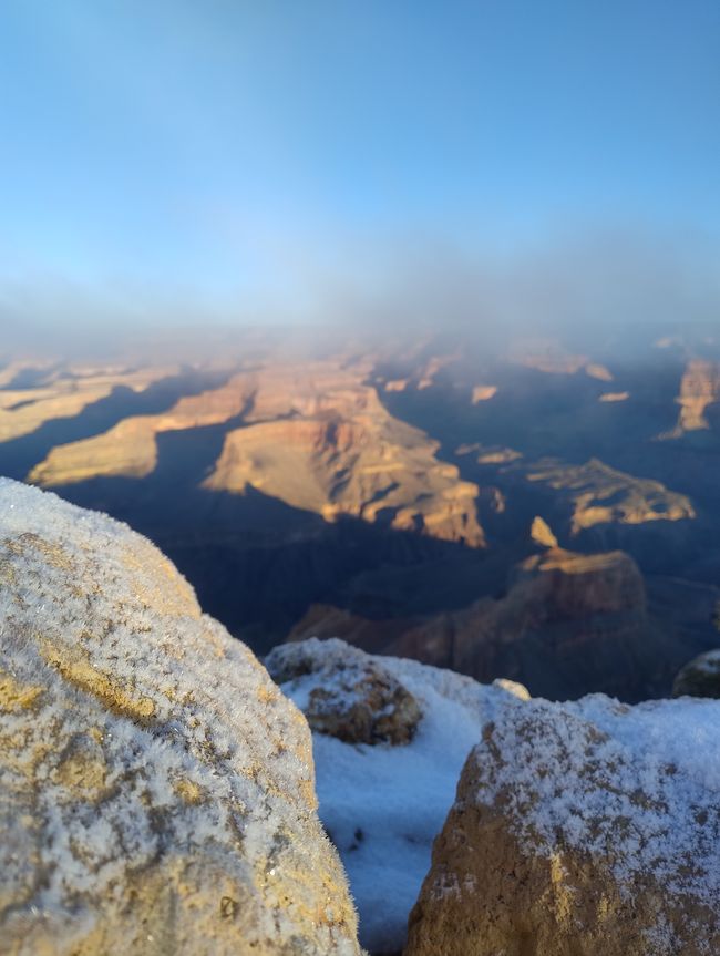 Grand Canyon in the snow 2