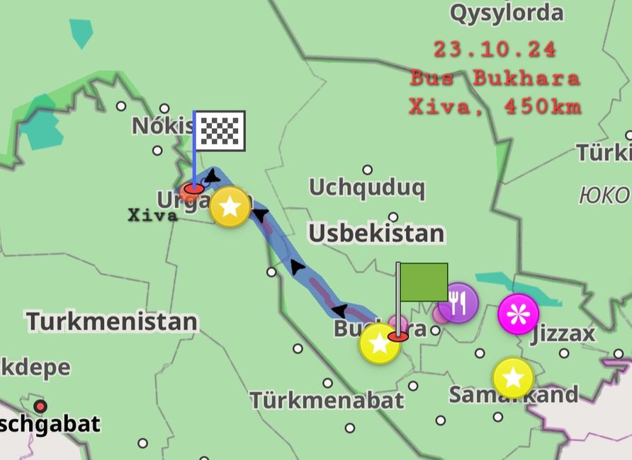 23.10.24 Busfahrt nach Xiva