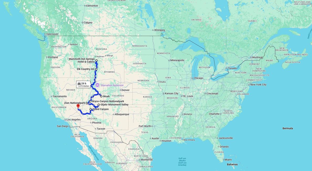 USA 2025 - Vorschau